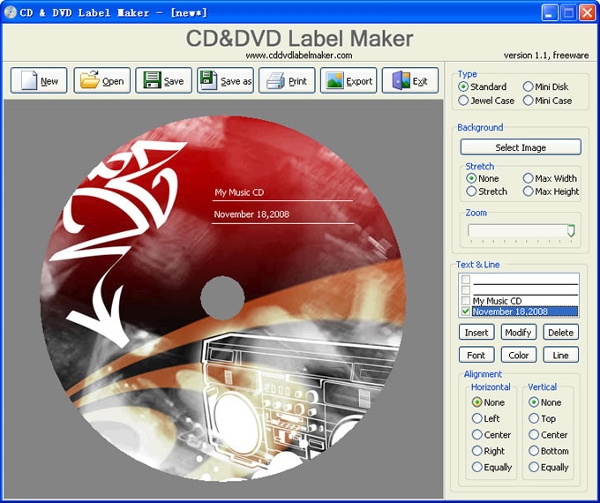 Cd dvd label maker free download for mac free